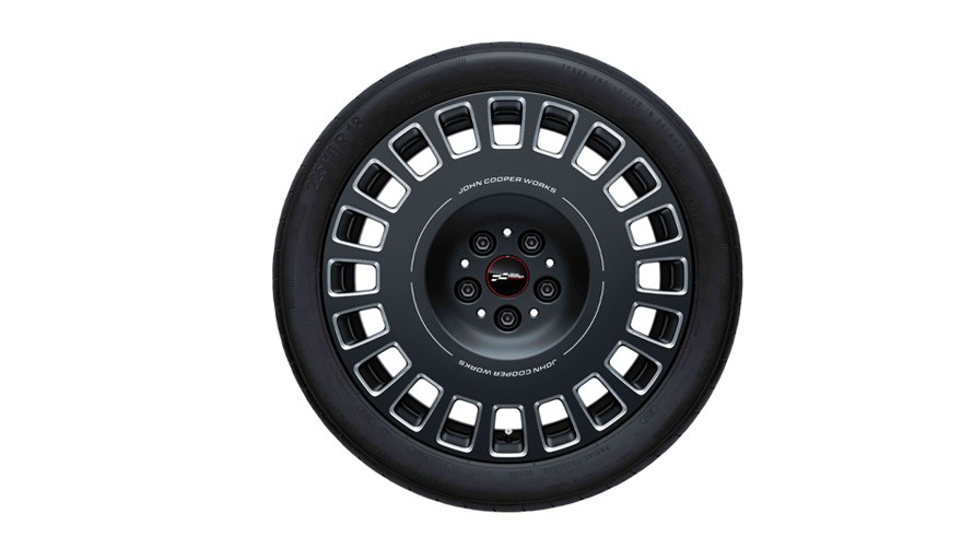 18” JCW RALLY-SPAAK 992 zwart